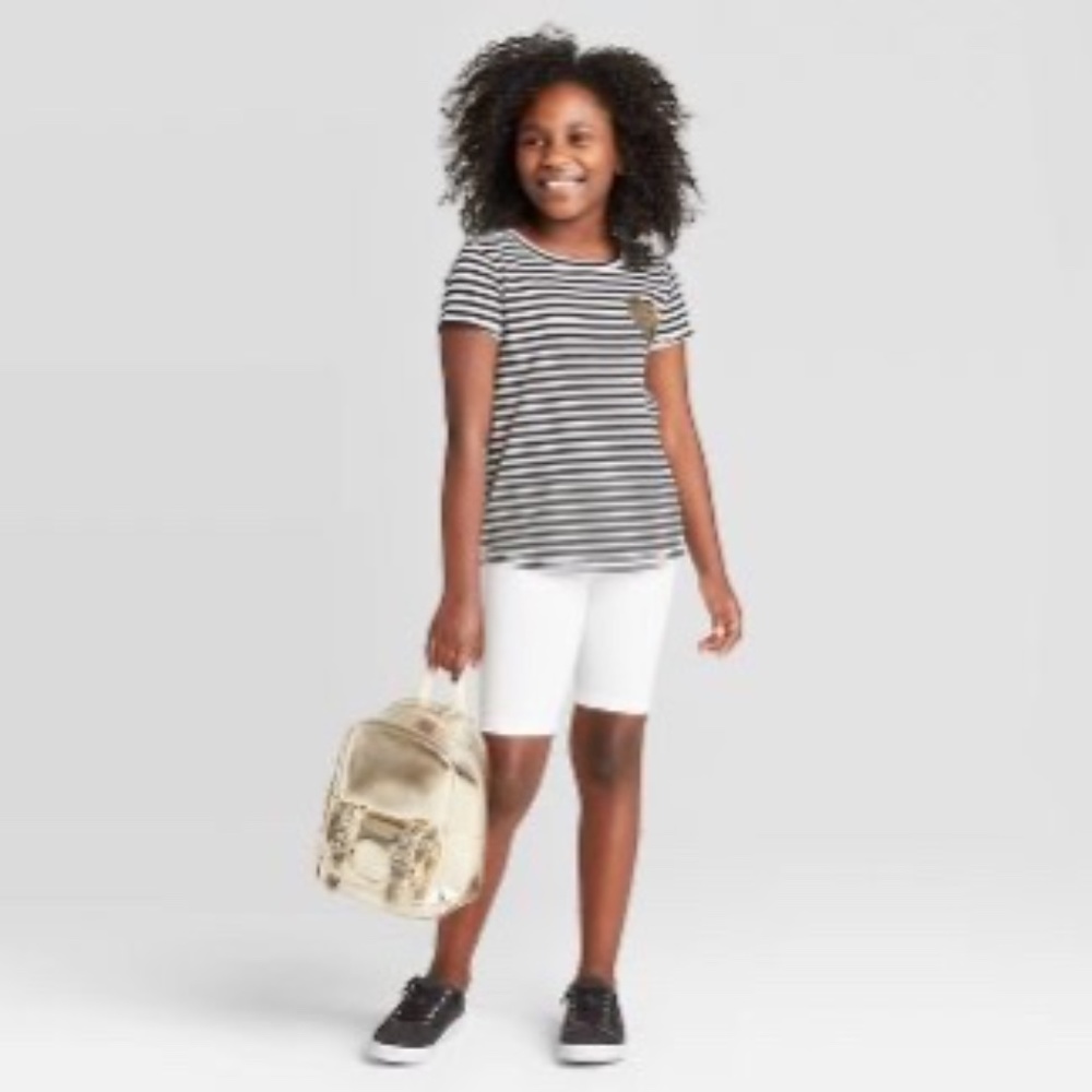 Girls' Mid-Length Bike Shorts - Cat & Jack™